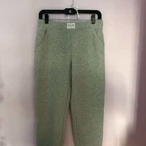 Aerie Light Gray Textured Lounge Pants